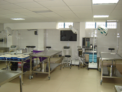 Surgical skills lab.