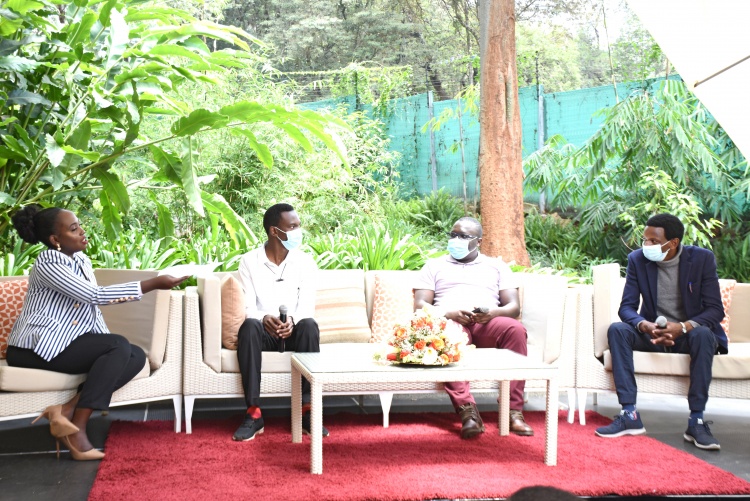 Panel discussion during the launch of save a doctor save a life campaign.