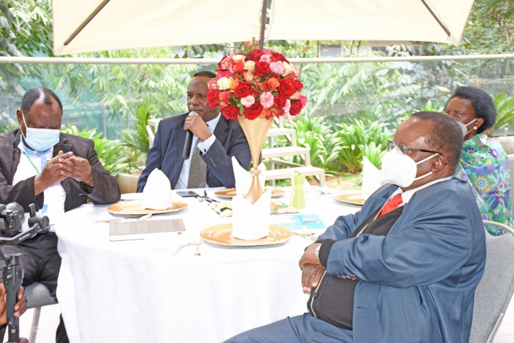 Proceedings during the launch of save a doctor save a life campaign.