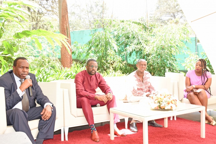 Panel discussion during the launch of save a doctor save a life campaign.