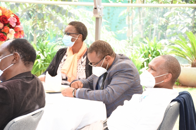 Proceedings during the launch of save a doctor save a life campaign.