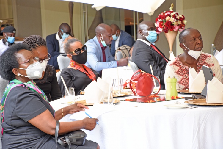 Proceedings during the launch of save a doctor save a life campaign.