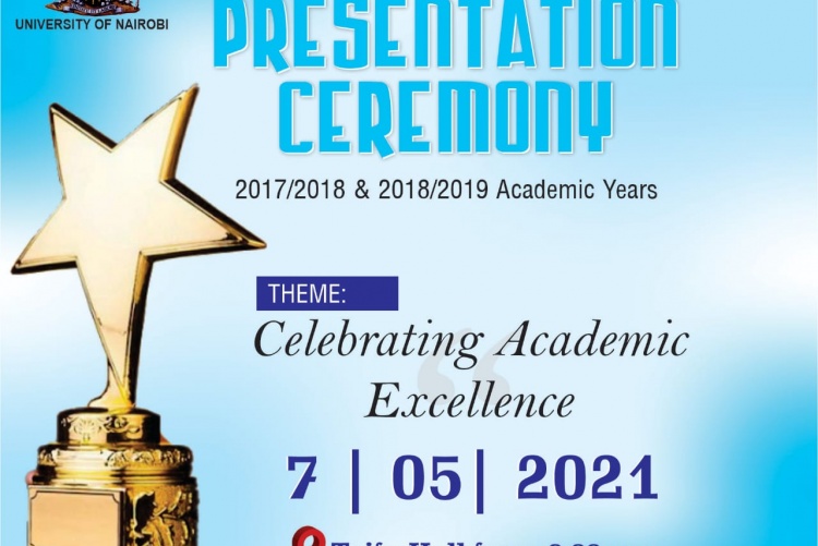 UoN Prize Giving Ceremony for 2017/2018 and 2018/2019 Academic Years.