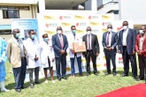 Donation of PPEs from Equity Group and Kenya COVID-19 board fund.