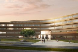 The design of the proposed kidney hospital whose construction is set to begin soon.