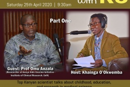 Prof. Omu Anzala KBC English Service Radio interview.