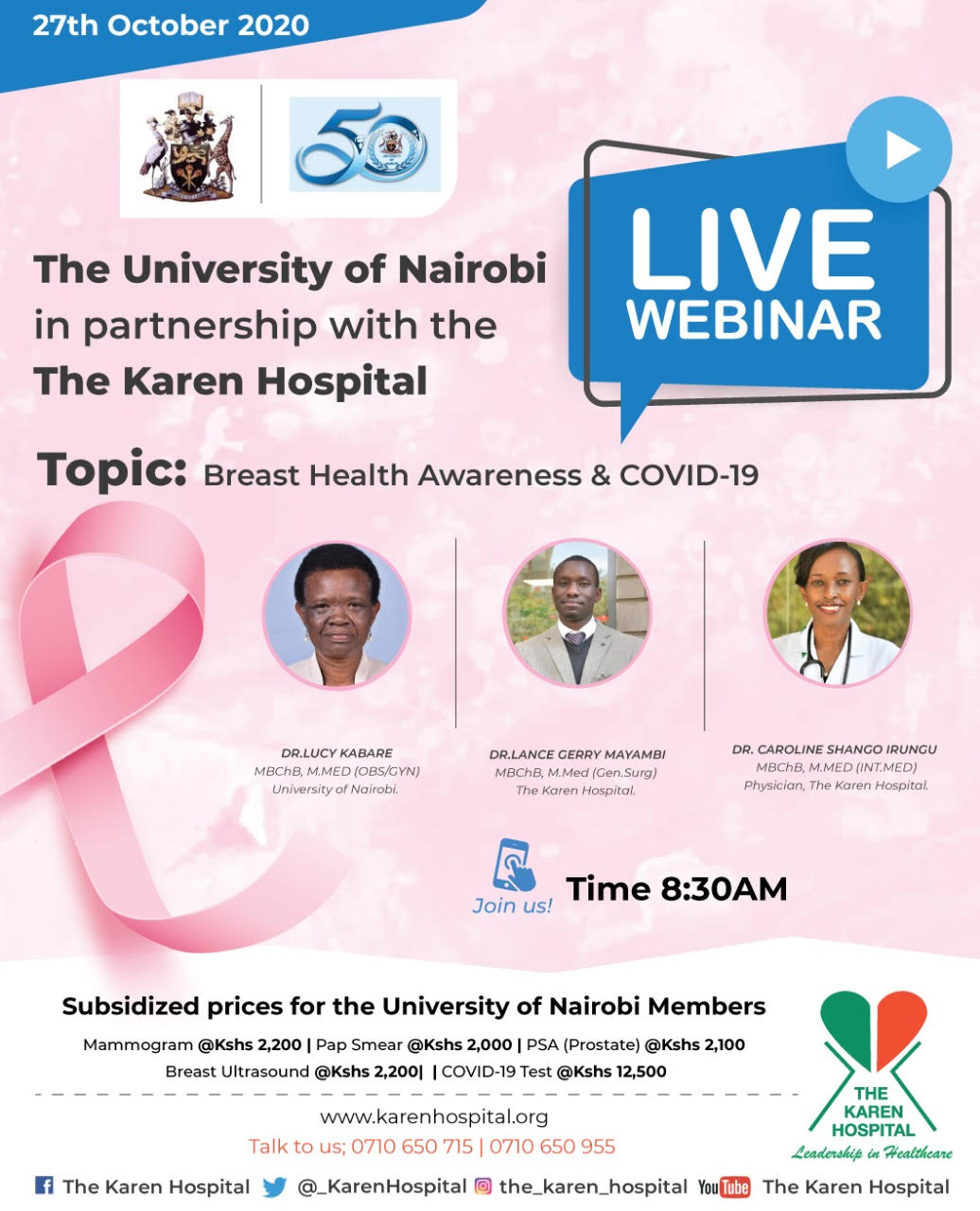 Breast Health Awareness during the COVID-19 pandemic