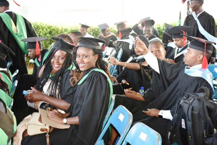 Graduands from the School of Pharmacy.