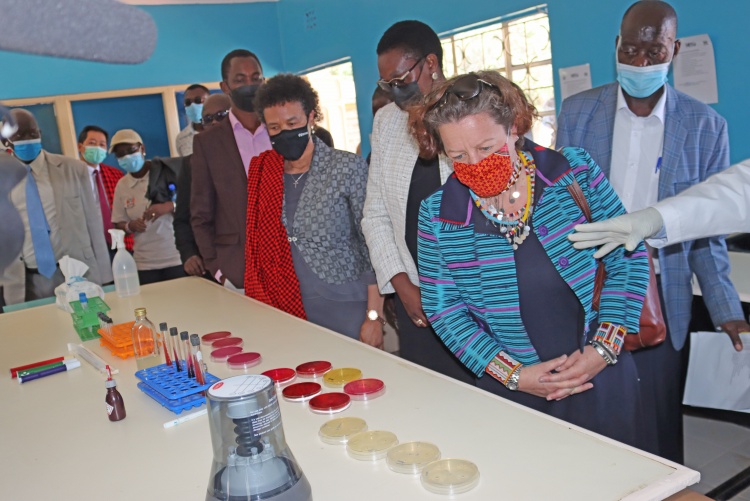 Launch of refurbished One Health laboratory in Kajiado County