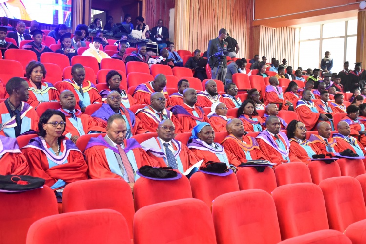 Graduands in attendance 