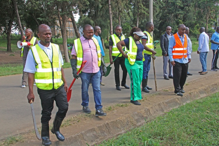 Kenyatta National Hospital Clean-up Day