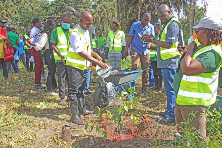 Kenyatta National Hospital Clean-up Day