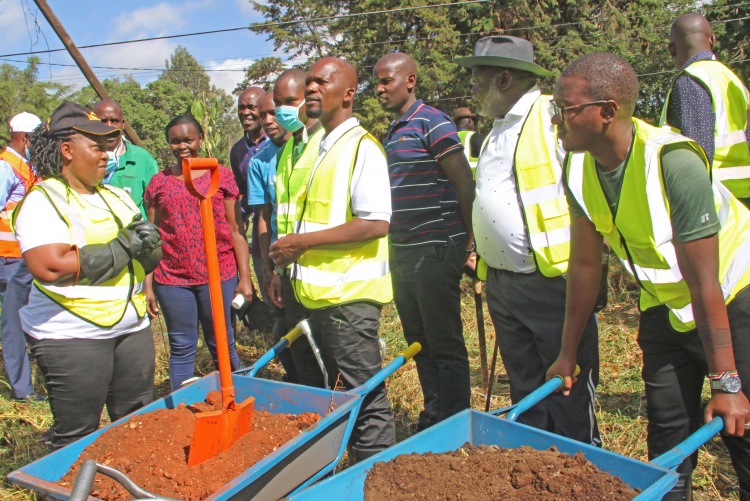 Kenyatta National Hospital Clean-up Day