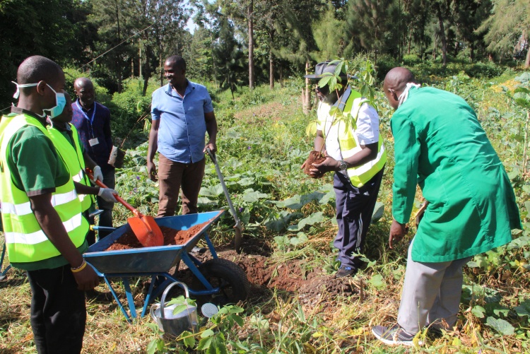 Kenyatta National Hospital Clean-up Day