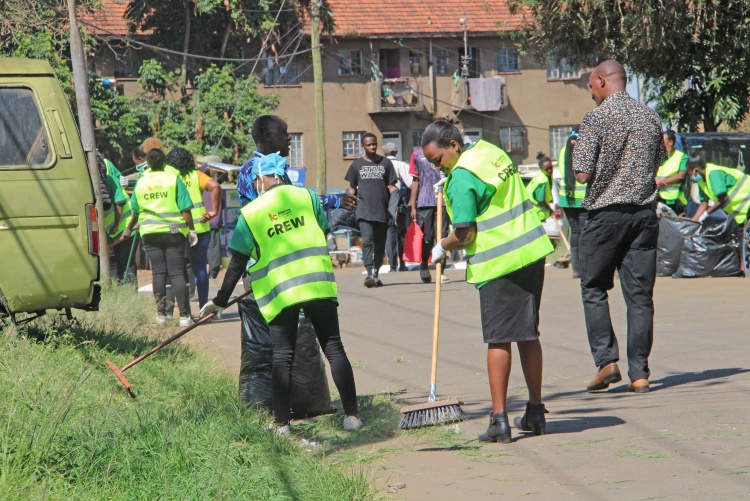 Kenyatta National Hospital Clean-up Day