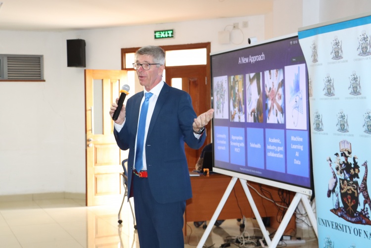 Launch of University of Nairobi, Energy Circle Australia Artificial Intelligence Health Collaboration 