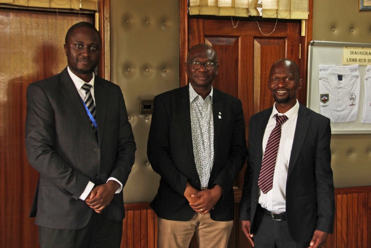 Lagos State University College of Medicine visit Group photo