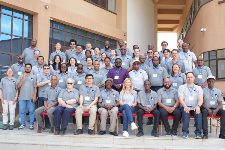 A group photo of Heroic Workshop participants.