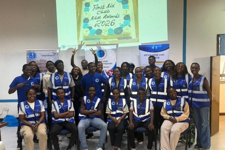 First Aid Club Members Immortalize the fun and impactful experience had at the Community’s 3rd Annual General Meeting and Award ceremony
