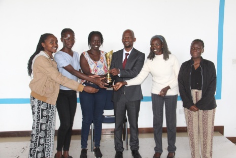 Team Afya feted after emerging top during UoN 2023 Sports Day,