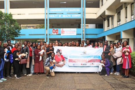 Participants of the 2nd Breastfeeding Bootcamp held at the Faculty of Health Sciences.