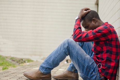 Stressed teen.