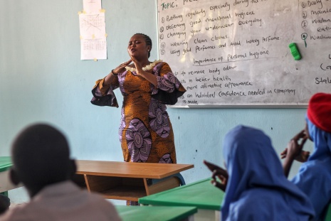 Teaching of sexual reproductive health.