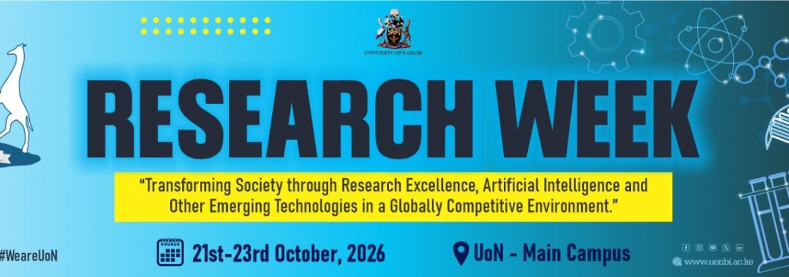 Research week banner.
