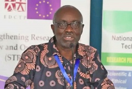 Prof. Walter Jaoko, Director KAVI-ICR and Principal Investigator of ‘Strengthening Research Ethics Review and Oversight in Kenya (STReK) project delivering his remarks during the opening of the conference.